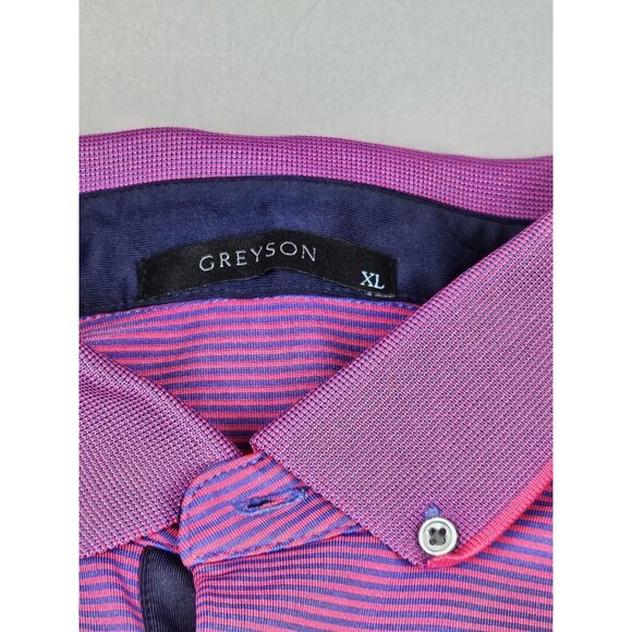 Greyson Pink Polo Shirt - Picture 2 of 7
